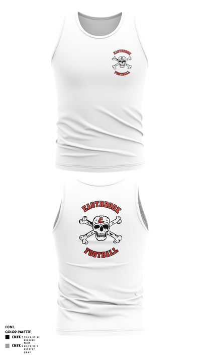 Eastbrook Football 93243823 Tank Top - 1