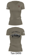 1-185th IN BN 23098536 Women's Short Sleeve V-neck Shirt - 65