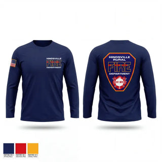 Long Sleeve Performance Shirt, Hindsville rural fire department, Fire Department, Teamtime, Team time, sublimation, custom sports apparel, team uniforms, spirit wear, spiritwear, sports uniforms, custom shirts, team store, custom team store, fundraiser sports, apparel fundraiser