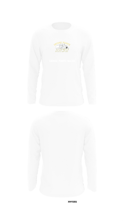 Grosse Pointe Macks 8247771 Long Sleeve Performance Shirt 8