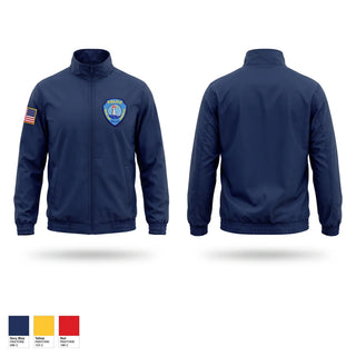 Windbreaker, Winter Harbor Police Department, Police, Teamtime, Team time, sublimation, custom sports apparel, team uniforms, spirit wear, spiritwear, sports uniforms, custom shirts, team store, custom team store, fundraiser sports, apparel fundraiser