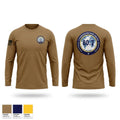 Commander Naval meteorology and oceanography command Long Sleeve Performance Shirt - 1