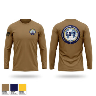 Long Sleeve Performance Shirt, Commander Naval meteorology and oceanography command, Navy, Teamtime, Team time, sublimation, custom sports apparel, team uniforms, spirit wear, spiritwear, sports uniforms, custom shirts, team store, custom team store, fundraiser sports, apparel fundraiser