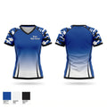 Dover High School Women's Short Sleeve V-neck Shirt - 1