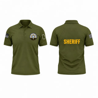 Short Sleeve Performance Polo, Richmond County Sheriff’s Office, Police, Teamtime, Team time, sublimation, custom sports apparel, team uniforms, spirit wear, spiritwear, sports uniforms, custom shirts, team store, custom team store, fundraiser sports, apparel fundraiser