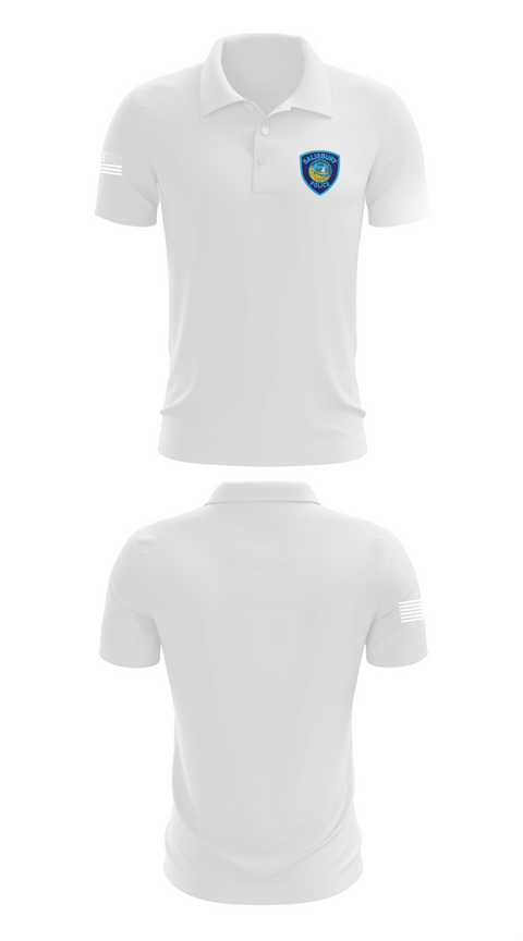 Short Sleeve Performance Polo, Salisbury Police, Police, Teamtime, Team time, sublimation, custom sports apparel, team uniforms, spirit wear, spiritwear, sports uniforms, custom shirts, team store, custom team store, fundraiser sports, apparel fundraiser
