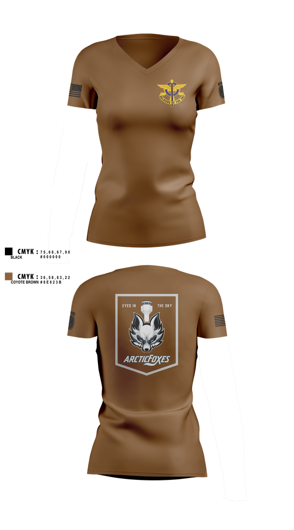 Womens Short Sleeve Vneck Shirt, Fox Co 3-10 GSAB, , Teamtime, Team time, sublimation, custom sports apparel, team uniforms, spirit wear, spiritwear, sports uniforms, custom shirts, team store, custom team store, fundraiser sports, apparel fundraiser