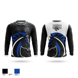 Long Sleeve Performance Shirt, Fayetteville state University, , Teamtime, Team time, sublimation, custom sports apparel, team uniforms, spirit wear, spiritwear, sports uniforms, custom shirts, team store, custom team store, fundraiser sports, apparel fundraiser