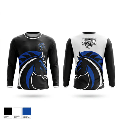 Fayetteville state University Long Sleeve Performance Shirt 1