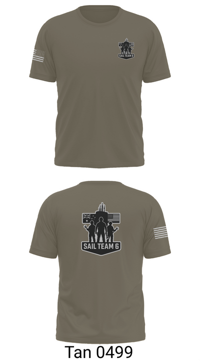Sail team 6 28462926 Short Sleeve Performance Shirt - 72
