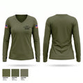 west charleston EMS Women's Long Sleeve V-neck Shirt - 1