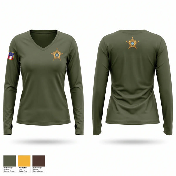 Emmet County Sheriff’s Office Old School Cotton Feel Shirt - 1