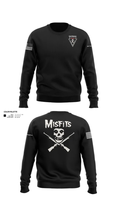 2/11 killer troop 669817 Crew Neck Sweatshirt - 22