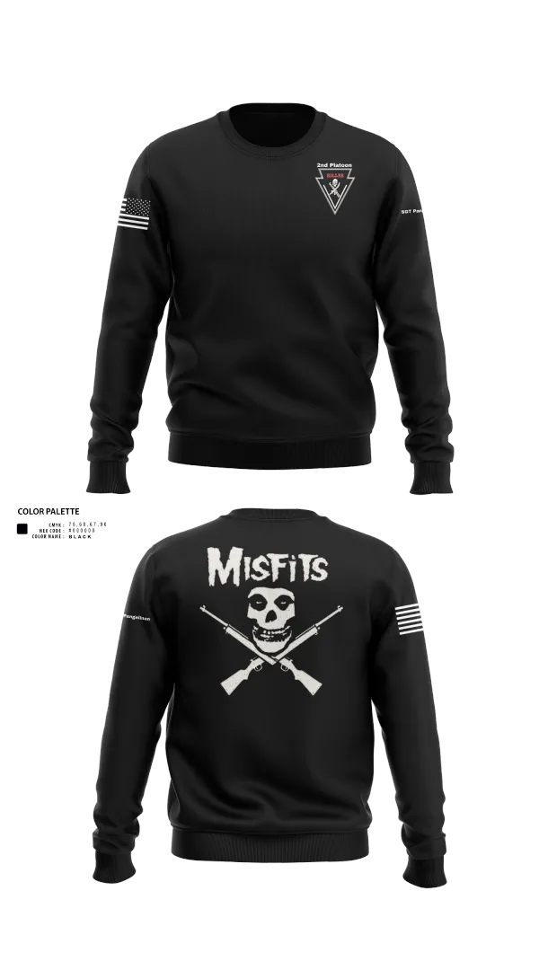 Crew Neck Sweatshirt, 2/11 killer troop, Army, Teamtime, Team time, sublimation, custom sports apparel, team uniforms, spirit wear, spiritwear, sports uniforms, custom shirts, team store, custom team store, fundraiser sports, apparel fundraiser