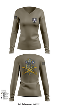 5-17 68237132 Women's Long Sleeve V-neck Shirt - 31