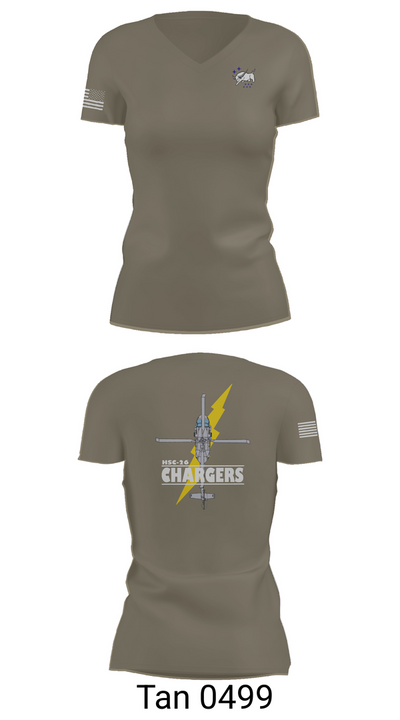 HSC-26 77266694 Women's Short Sleeve V-neck Shirt - 65