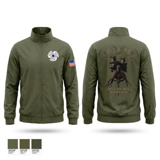 Windbreaker, U-24, Army, Teamtime, Team time, sublimation, custom sports apparel, team uniforms, spirit wear, spiritwear, sports uniforms, custom shirts, team store, custom team store, fundraiser sports, apparel fundraiser