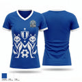 AZZURRI UNITED Women's Short Sleeve V-neck Shirt - 1