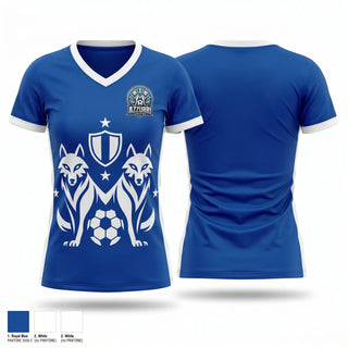 Womens Short Sleeve Vneck Shirt, AZZURRI UNITED, Men's Soccer, Teamtime, Team time, sublimation, custom sports apparel, team uniforms, spirit wear, spiritwear, sports uniforms, custom shirts, team store, custom team store, fundraiser sports, apparel fundraiser