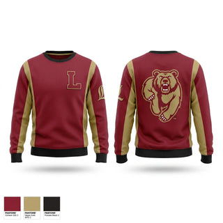 Crew Neck Sweatshirt, Logan High School, Baseball, Teamtime, Team time, sublimation, custom sports apparel, team uniforms, spirit wear, spiritwear, sports uniforms, custom shirts, team store, custom team store, fundraiser sports, apparel fundraiser