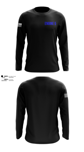 Long Sleeve Performance Shirt, Rescue2/Engine5, Fire Department, Teamtime, Team time, sublimation, custom sports apparel, team uniforms, spirit wear, spiritwear, sports uniforms, custom shirts, team store, custom team store, fundraiser sports, apparel fundraiser