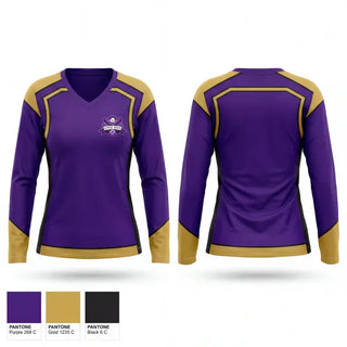 Womens Long Sleeve Vneck Shirt, Hattiesburg Youth Baseball League, Baseball, Teamtime, Team time, sublimation, custom sports apparel, team uniforms, spirit wear, spiritwear, sports uniforms, custom shirts, team store, custom team store, fundraiser sports, apparel fundraiser