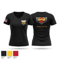 IPS. Services Women's Short Sleeve V-neck Shirt - 1