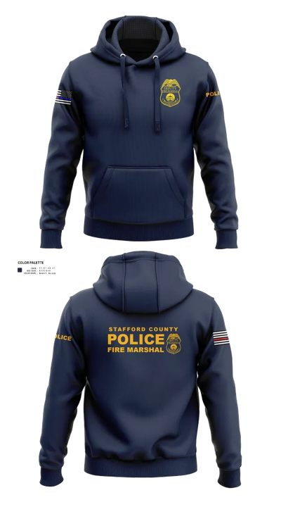 Stafford County Fire Marshal's Office 23358939 Hoodie - 22