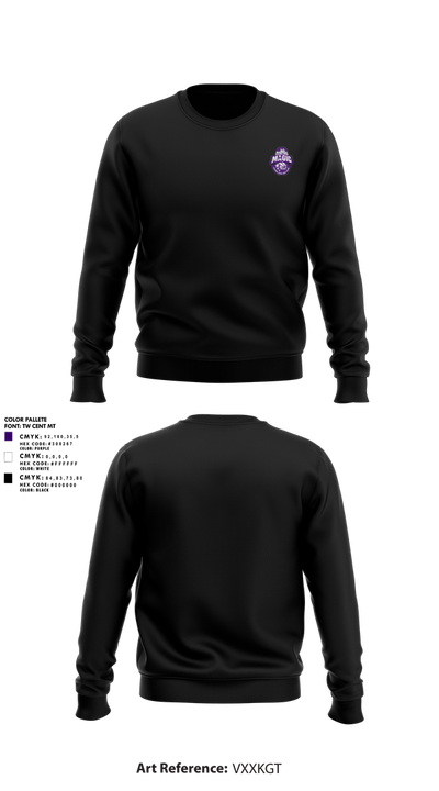 Northwest Magic Basketball 74207630 Crew Neck Sweatshirt - 1