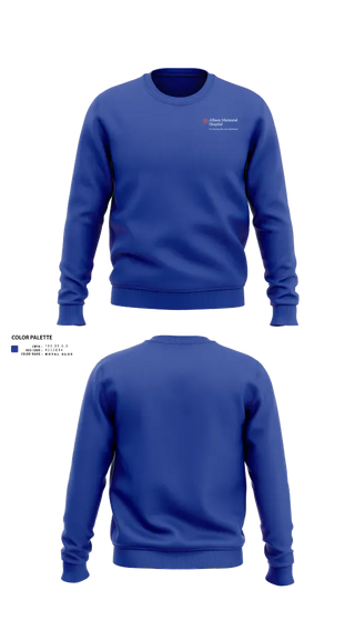 Crew Neck Sweatshirt, Albany Memorial Hospital, , Teamtime, Team time, sublimation, custom sports apparel, team uniforms, spirit wear, spiritwear, sports uniforms, custom shirts, team store, custom team store, fundraiser sports, apparel fundraiser