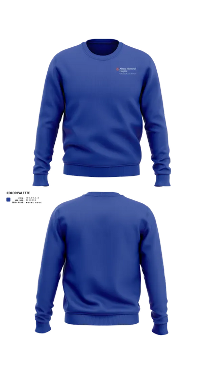 Albany Memorial Hospital 16201632 Crew Neck Sweatshirt - 21