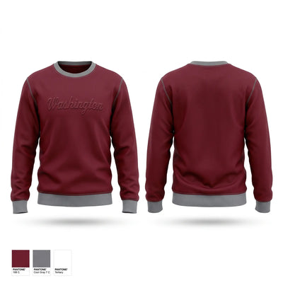 Washington high school (Kansas city ks Crew Neck Sweatshirt - 2