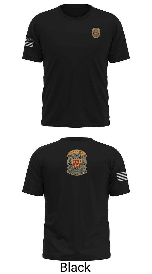 Old School Cotton Feel Shirt, 32d AAMDC DPICC, Army, Teamtime, Team time, sublimation, custom sports apparel, team uniforms, spirit wear, spiritwear, sports uniforms, custom shirts, team store, custom team store, fundraiser sports, apparel fundraiser