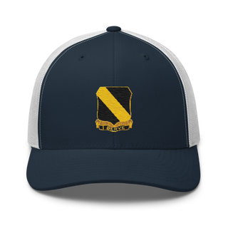 Fco 51st infantry LRSU 81538423 Retro Trucker Hat | Yupoong 6606
