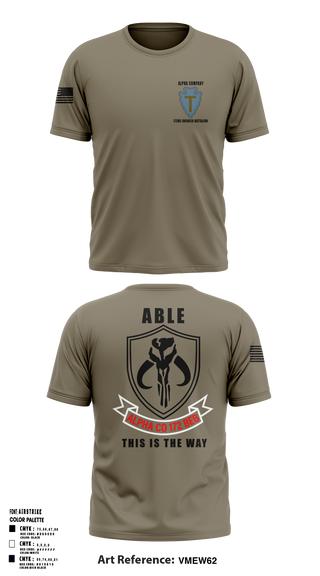 Short Sleeve Performance Shirt, A Co 172 BEB, National Guard, Teamtime, Team time, sublimation, custom sports apparel, team uniforms, spirit wear, spiritwear, sports uniforms, custom shirts, team store, custom team store, fundraiser sports, apparel fundraiser