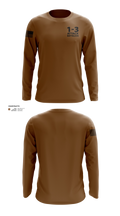 1-3 Attack Battalion 11743595 Long Sleeve Performance Shirt - 21