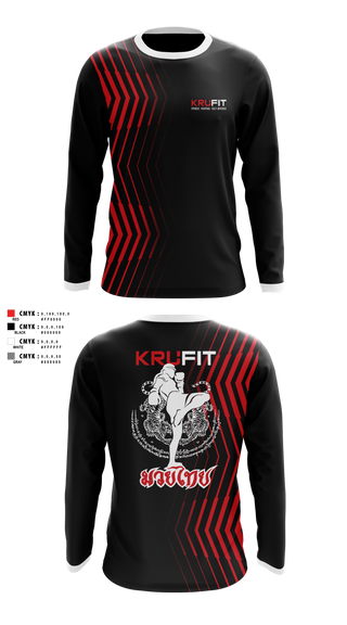 Long Sleeve Performance Shirt, KruFit, , Teamtime, Team time, sublimation, custom sports apparel, team uniforms, spirit wear, spiritwear, sports uniforms, custom shirts, team store, custom team store, fundraiser sports, apparel fundraiser