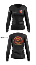 509th FSC Women's Long Sleeve V-neck Shirt - 7