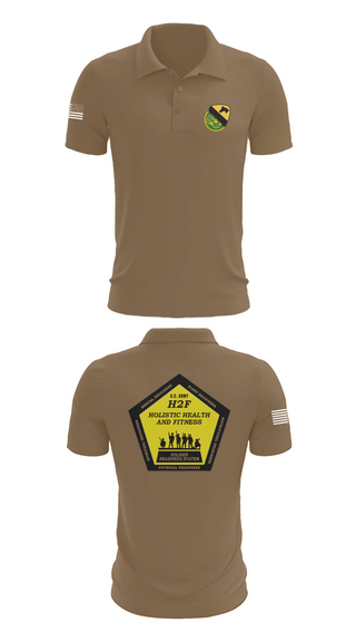 Short Sleeve Performance Polo, 1st Cav 3CR, , Teamtime, Team time, sublimation, custom sports apparel, team uniforms, spirit wear, spiritwear, sports uniforms, custom shirts, team store, custom team store, fundraiser sports, apparel fundraiser