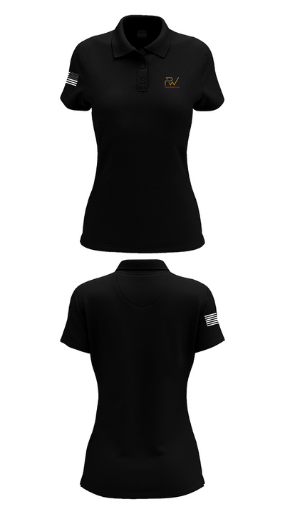 Prime Wrestling 25861032 Women's Short Sleeve Performance Polo  - 36