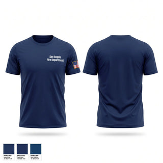 Short Sleeve Performance Shirt, San Angelo Fire Department, Fire Department, Teamtime, Team time, sublimation, custom sports apparel, team uniforms, spirit wear, spiritwear, sports uniforms, custom shirts, team store, custom team store, fundraiser sports, apparel fundraiser