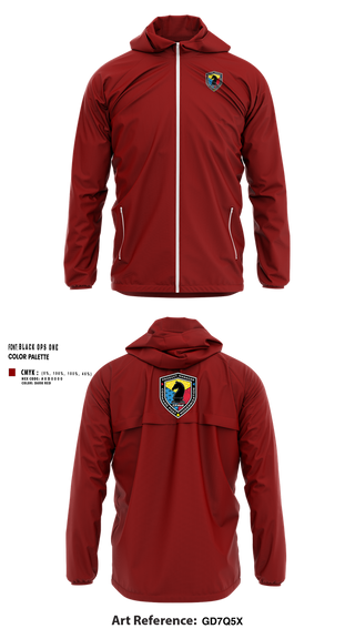 Windbreaker, Command Post Modernization, , Teamtime, Team time, sublimation, custom sports apparel, team uniforms, spirit wear, spiritwear, sports uniforms, custom shirts, team store, custom team store, fundraiser sports, apparel fundraiser