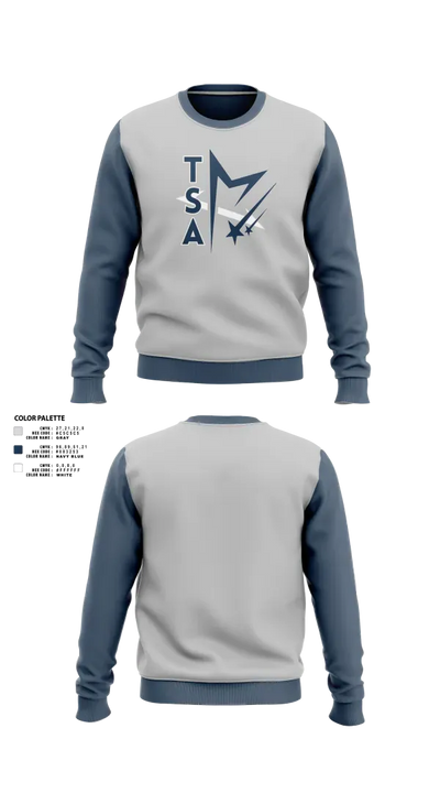 Tri Star Athletics 49384812 Crew Neck Sweatshirt - 2