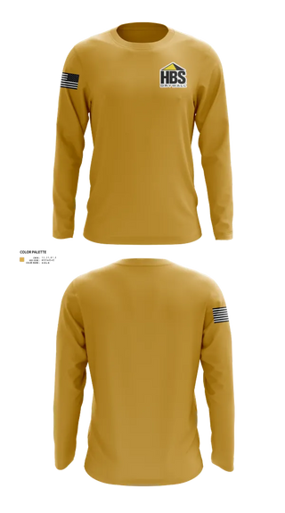Long Sleeve Performance Shirt, HBS Drywall, LLC, , Teamtime, Team time, sublimation, custom sports apparel, team uniforms, spirit wear, spiritwear, sports uniforms, custom shirts, team store, custom team store, fundraiser sports, apparel fundraiser