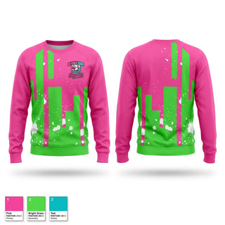 Crew Neck Sweatshirt, Hi’Yield’Hers 10u, Softball, Teamtime, Team time, sublimation, custom sports apparel, team uniforms, spirit wear, spiritwear, sports uniforms, custom shirts, team store, custom team store, fundraiser sports, apparel fundraiser