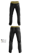 Staunton River Golden Eagles 76845210 Sweatpants - 1