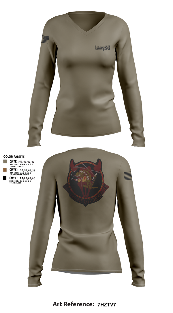 Womens Long Sleeve Vneck Shirt, B Co. 2-147, , Teamtime, Team time, sublimation, custom sports apparel, team uniforms, spirit wear, spiritwear, sports uniforms, custom shirts, team store, custom team store, fundraiser sports, apparel fundraiser