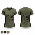 Hagerstown Police K9 Unit 41288175 Women's Short Sleeve V-neck Shirt - 1