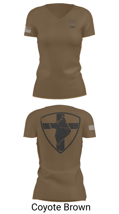 Whitesboro PBA 52419409 Women's Short Sleeve V-neck Shirt - 8
