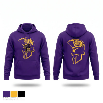 Jurupa Hills Spartans Hoodie - 2
